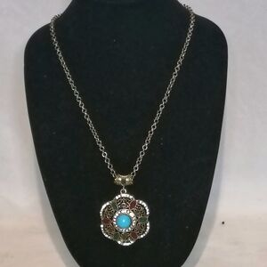 Betsey Johnson Medallion Style Necklace